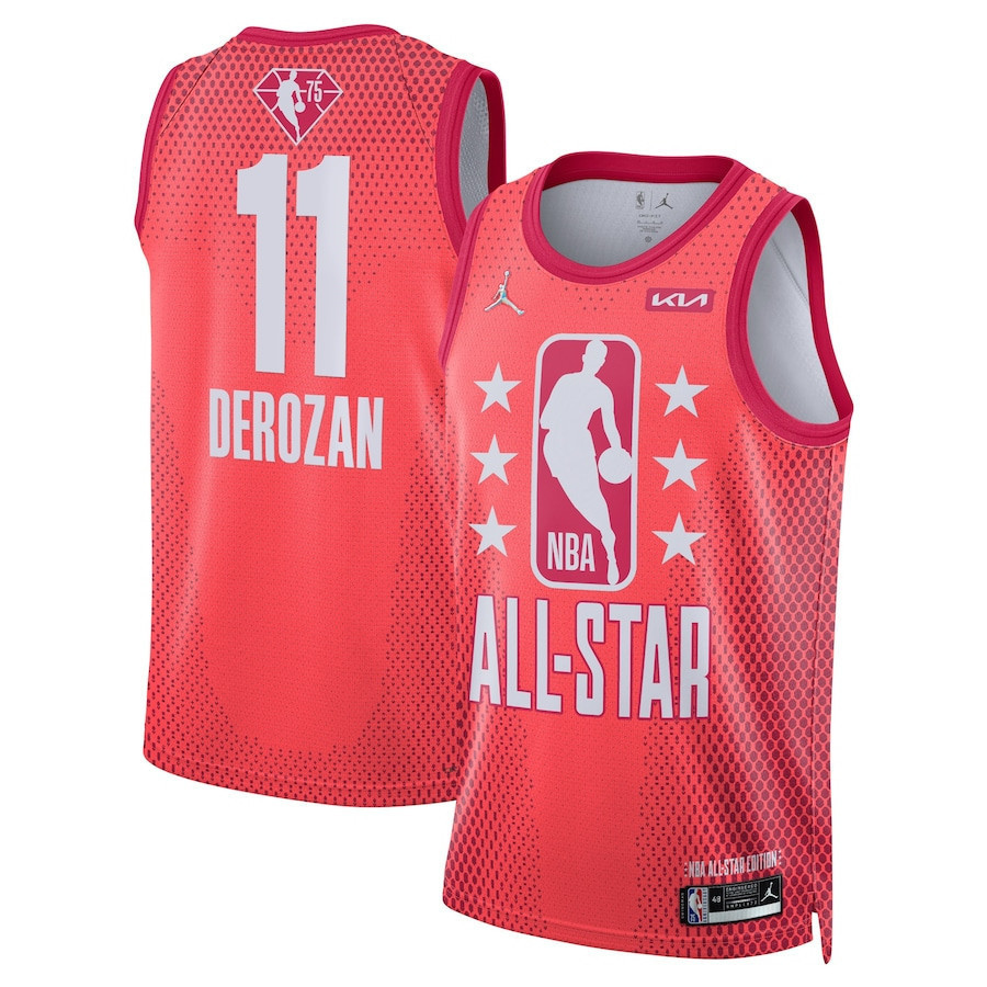 2022 All-Star Game DeMar DeRozan 11 Swingman Stitched Jersey – Maroon