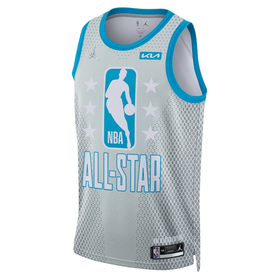 2022 All-Star Game Devin Booker 1 Swingman Stitched Jersey – Gray