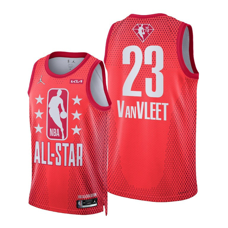 2022 All-Star Game Fred VanVleet 23 Swingman Stitched Jersey – Maroon