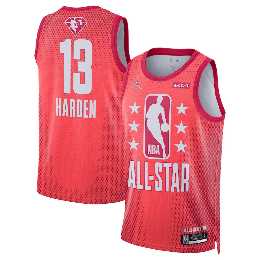 2022 All-Star Game James Harden 13 Swingman Stitched Jersey – Maroon