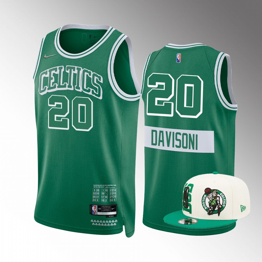 2022 NBA Draft JD Davison Boston Celtics Green Jersey City Edition