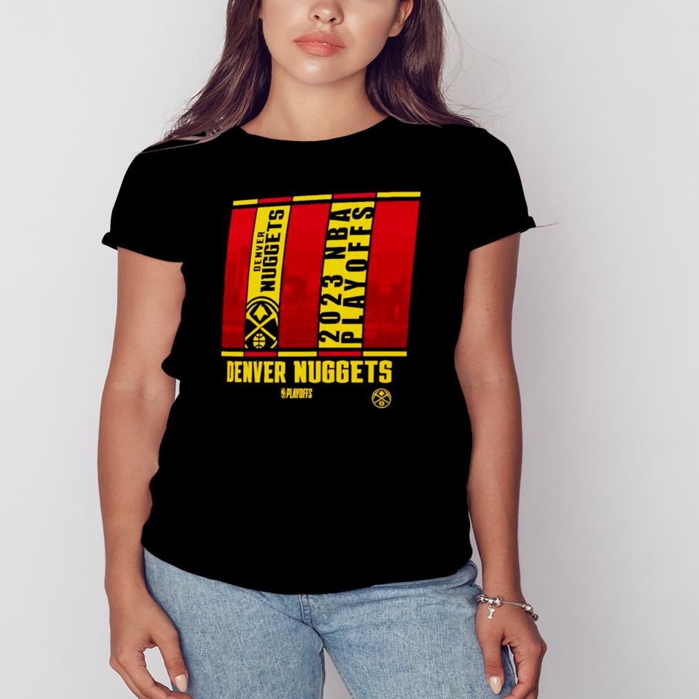 2023 Denver Nuggets Playoff Cityscape shirt