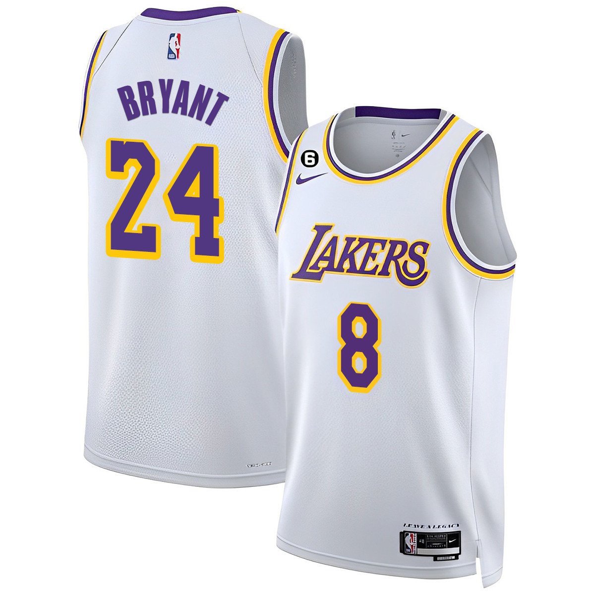 2023 Kobe Bryant Los Angeles Lakers Collection Association Jersey - All Stitched