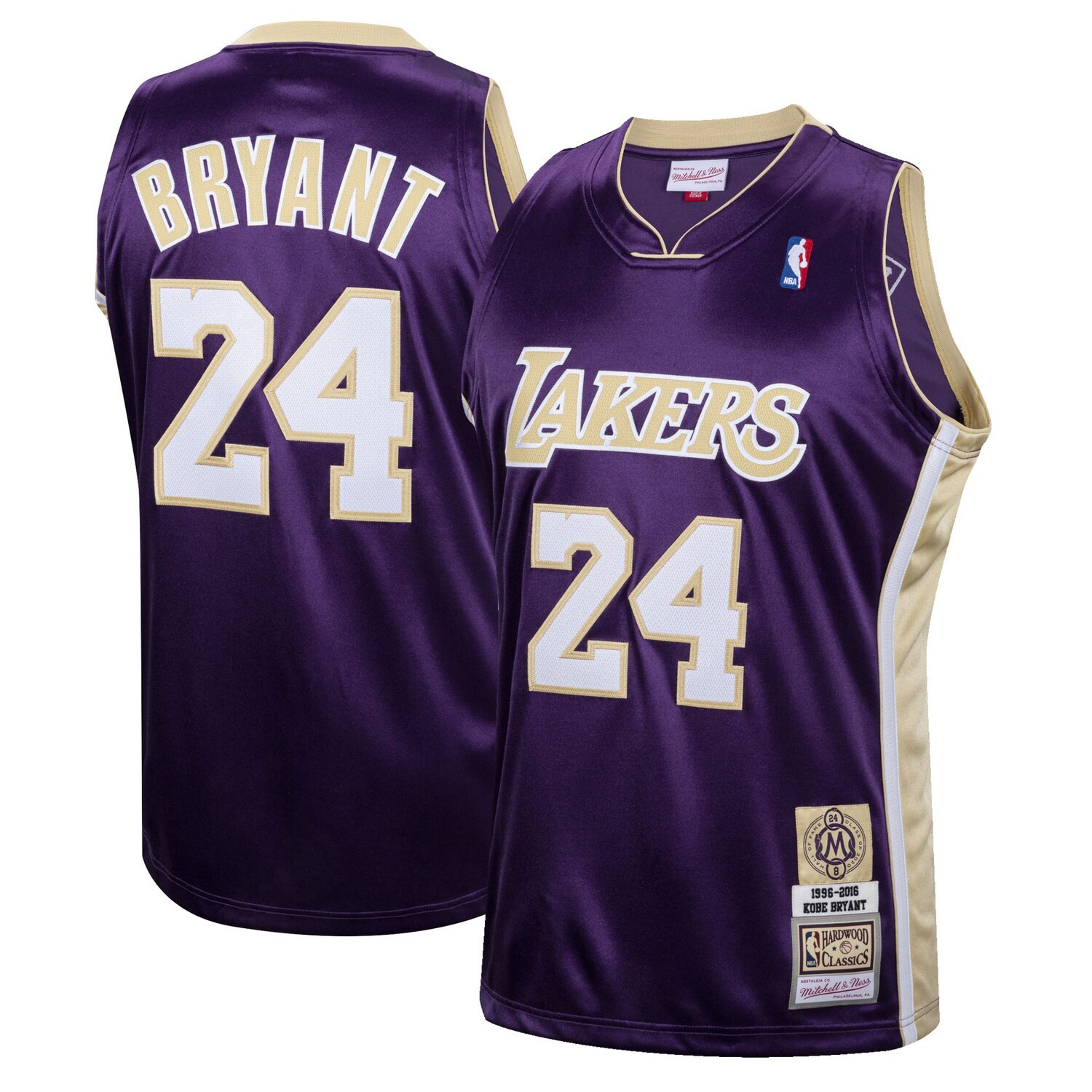 2023 Kobe Bryant Los Angeles Lakers Collection Hardwood Purple Jersey - All Stitched