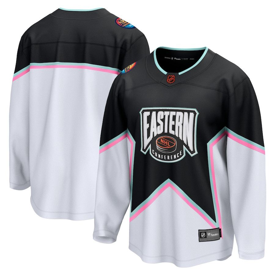 2023 NHL All-Star Game Eastern Conference Breakaway Stitched Jersey – Black