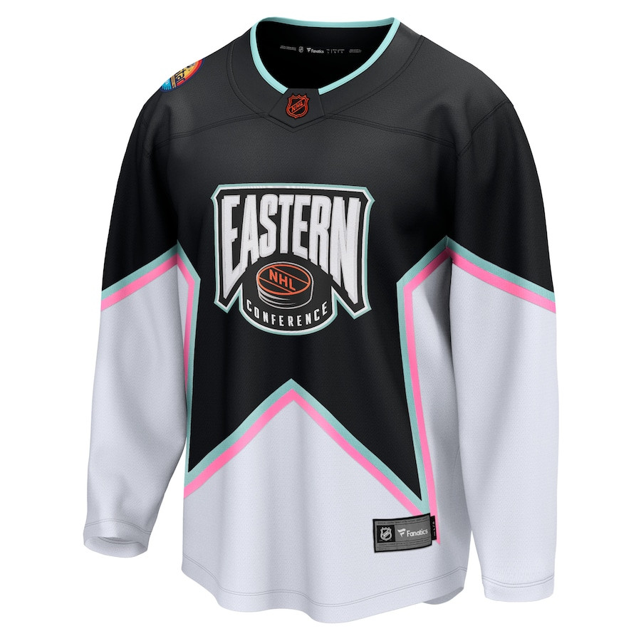 2023 NHL All-Star Game Eastern Conference Breakaway Stitched Jersey – Black