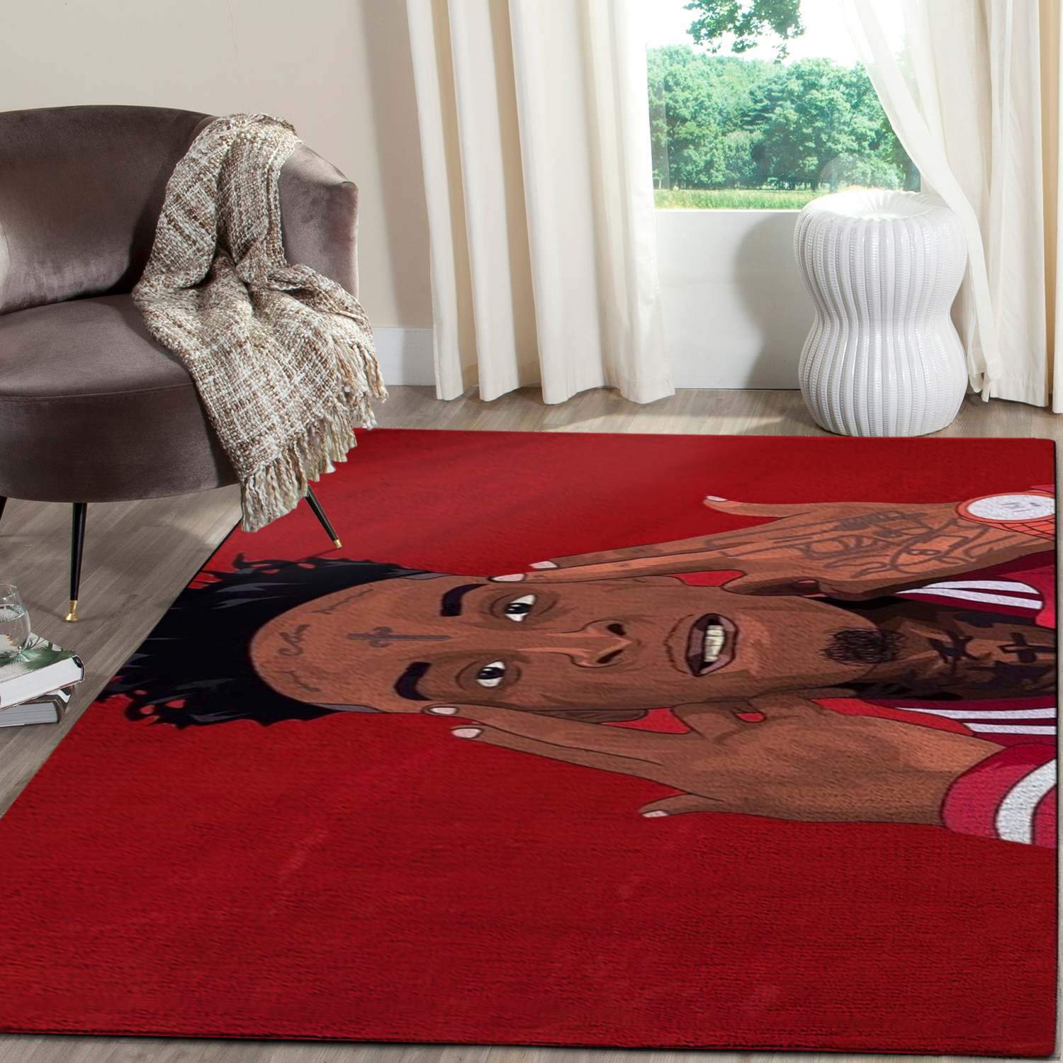 21 Savage Rapper Area Limited Edition Rectangle Rug