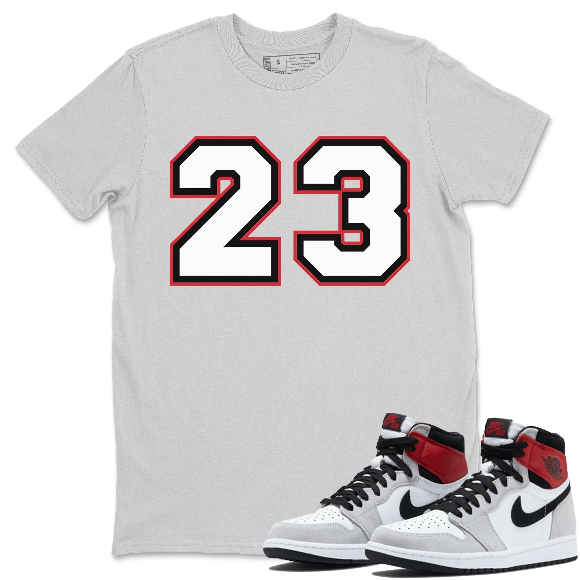 23 Unisex Tshirt – Air Jordan 1 Smoke Grey