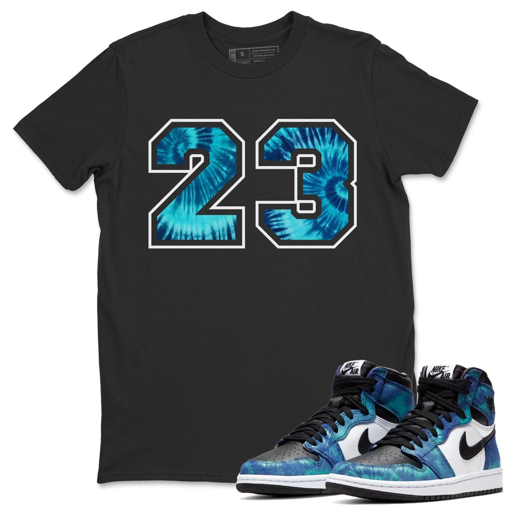 23 Unisex Tshirt – Air Jordan 1 Tie-Dye