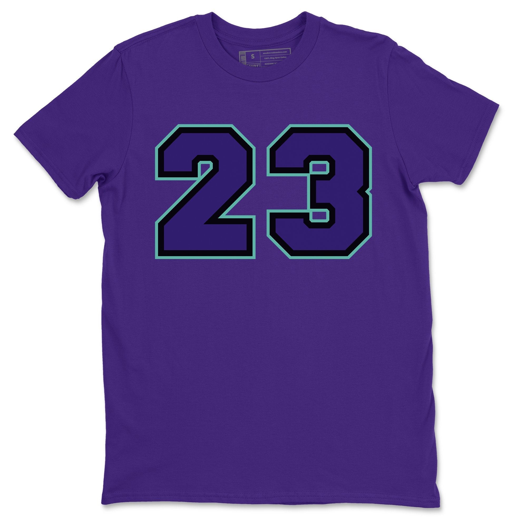 23 Unisex Tshirt – Air Jordan 5 Purple Grape