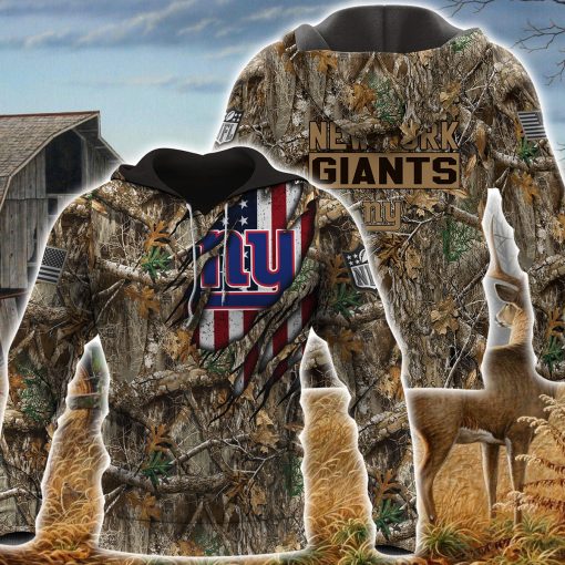 26-New York Giants, Hoodie,… Realtree Camo
