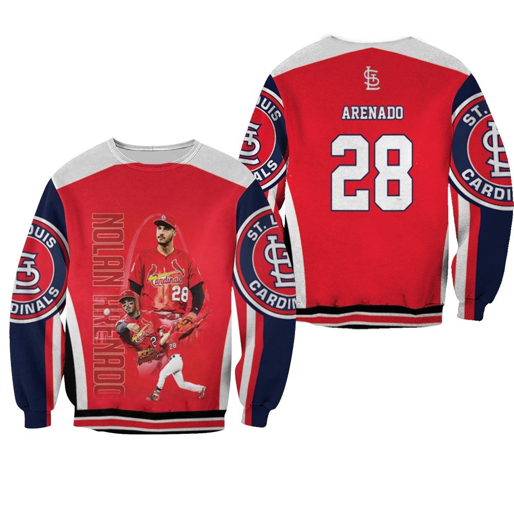 28 Arenado St Louis Cardinals Sweater