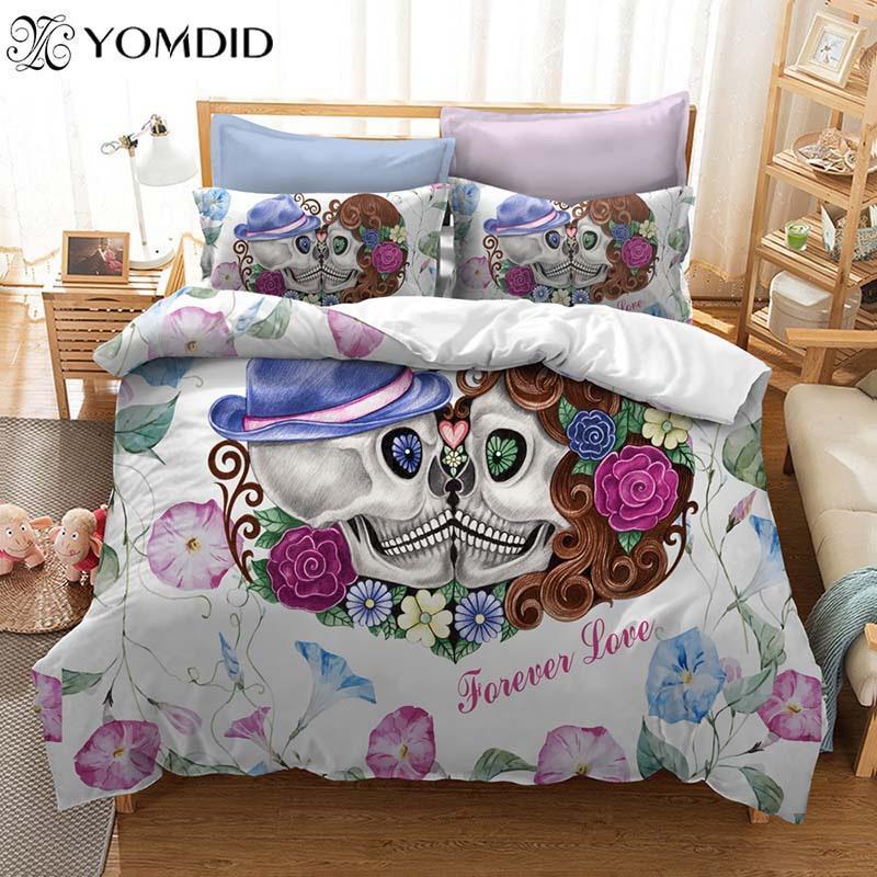 2/ Cartoonkull 3D Customized Duvet Cover Bedding Set