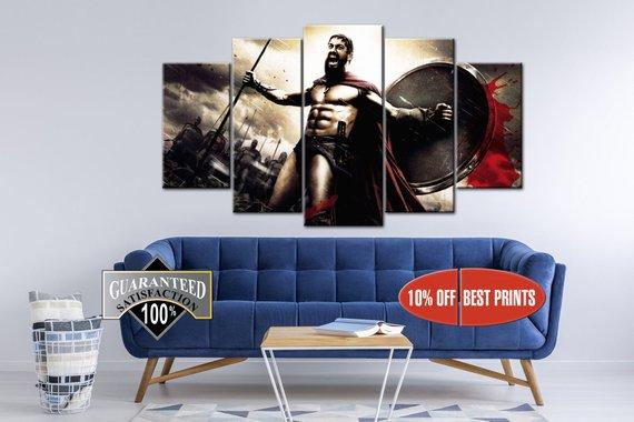 300 Spartans – Movie Canvas Art Wall Decor