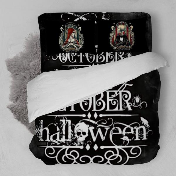 31St October Halloween 3D Customized Duvet Cover Bedding Set
