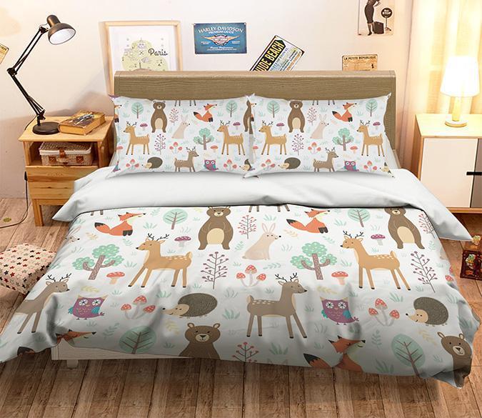 3D Abstract Rivere 101 Duvet Cover Bedding Set