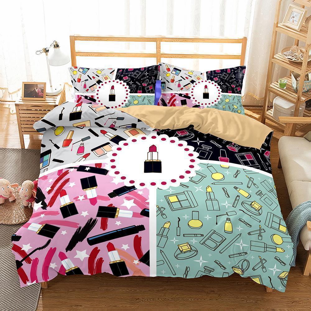 3D Art Pattern Highheeledhoes Room Queen 3D He 3D Customized Duvet Cover Bedding Set
