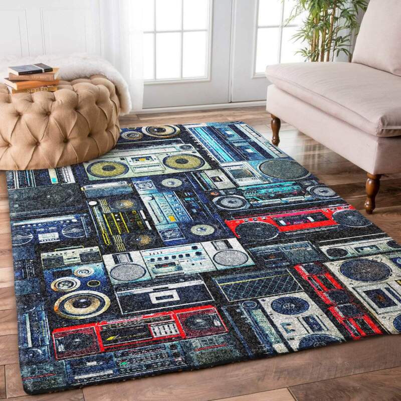 3d Audio Music Limited Edition Rectangle Rug