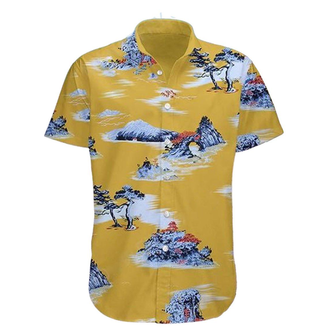 3D Brad Pitt Cliff Booth In Once Up On A Time In Hollywood Hawaii Shirt