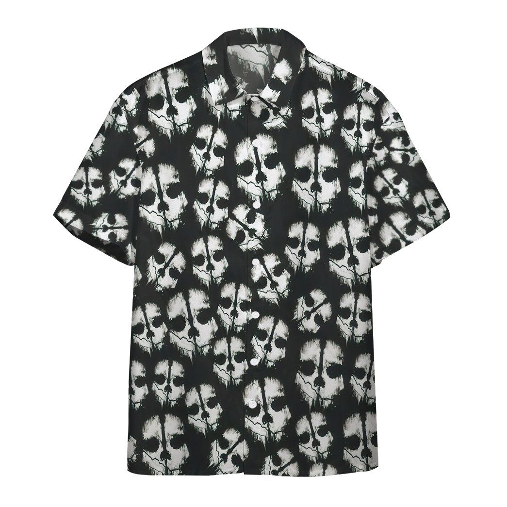 3D Call Of Duty Skulls Custom Hawaii Shirt