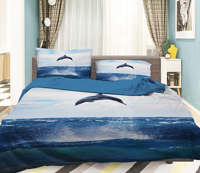 3D Circle Black 158 Duvet Cover Bedding Set