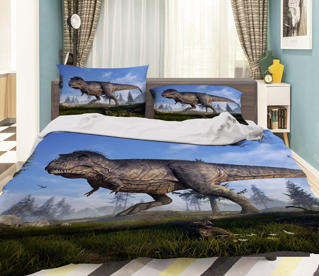 3D Colorful Flowers 178 Duvet Cover Bedding Set