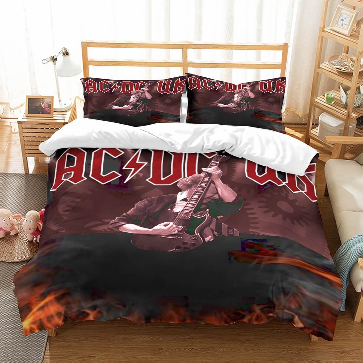 3D Customize Ac/Dc Et Et Bed 3D Customized Duvet Cover Bedding Set