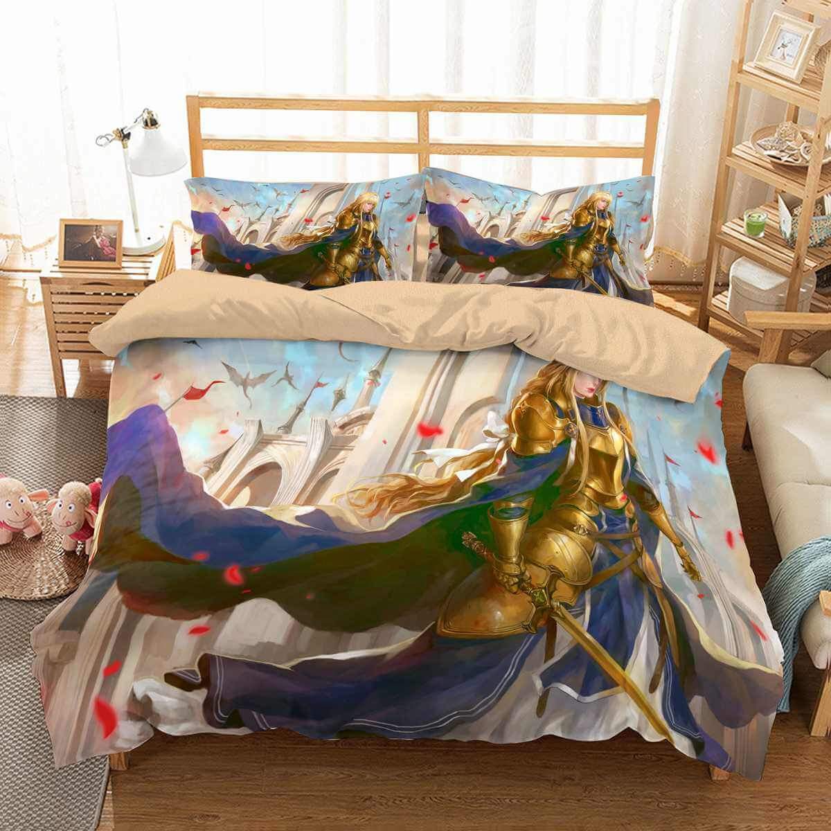 3D Customize Alice Zuberg Customized Duvet Cover Bedding Set