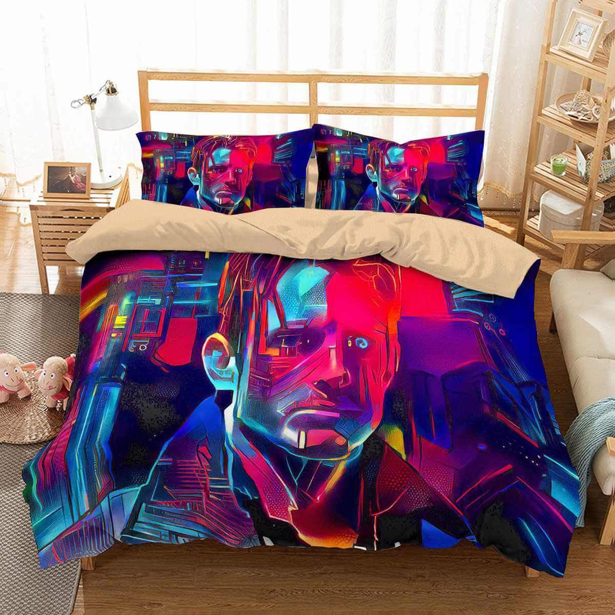 3D Customize Altered Carbon Customized Duvet Cover Bedding Set