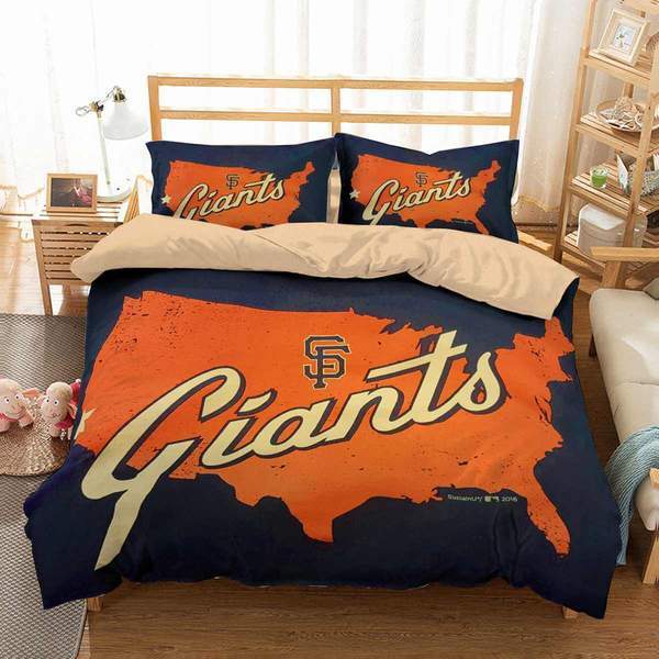 3D Customize An Francisco Giants 3D Customized Duvet Cover Bedding Set
