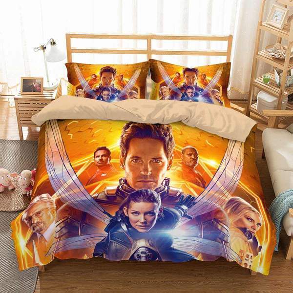 3D Customize Ant Man And The Wasp 3D Customized Duvet Cover Bedding Set