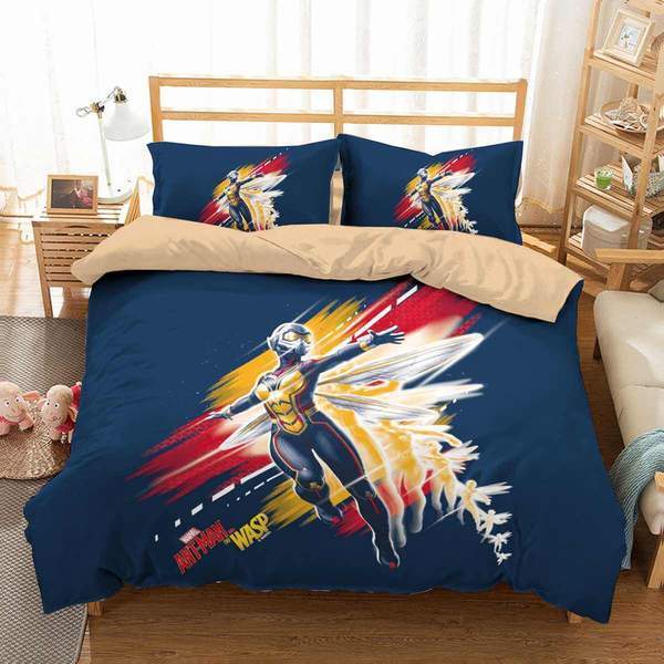 3D Customize Ant Man And The Wasp 3D Customized Duvet Cover Bedding Set