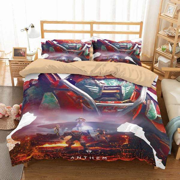 3D Customize Anthem 3D Customized Duvet Cover Bedding Set