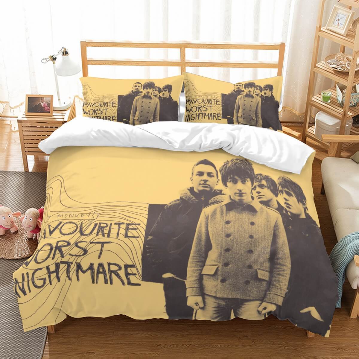 3D Customize Arctic Monkeys Et Et Bed 3D Customized Duvet Cover Bedding Set
