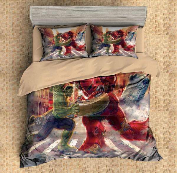 3D Customize Avengers 3D Customized Duvet Cover Bedding Set