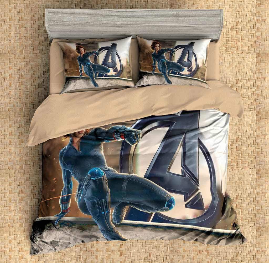 3D Customize Avengers Age Of Ultron Customized Duvet Cover Bedding Set