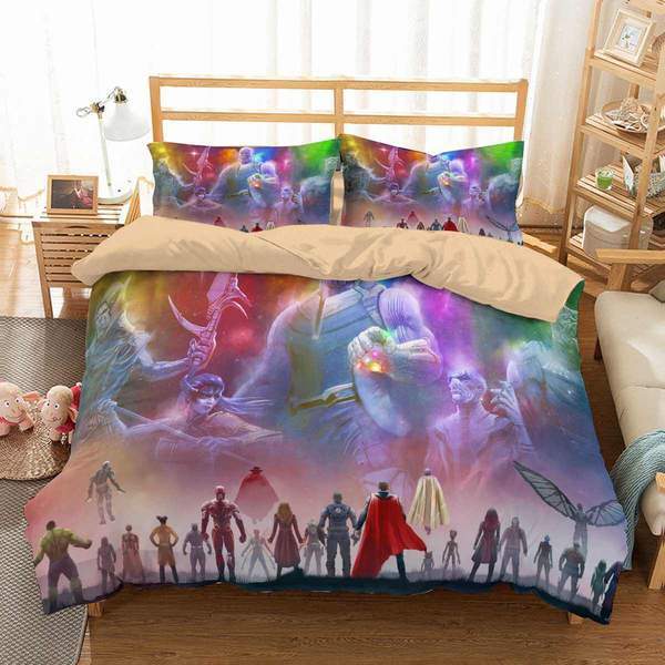 3D Customize Avengers Infinity War 3D Customized Duvet Cover Bedding Set
