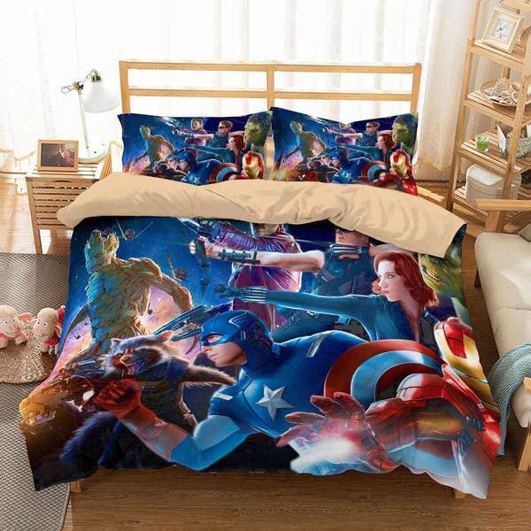 3D Customize Avengers Infinity War 3D Customized Duvet Cover Bedding Set