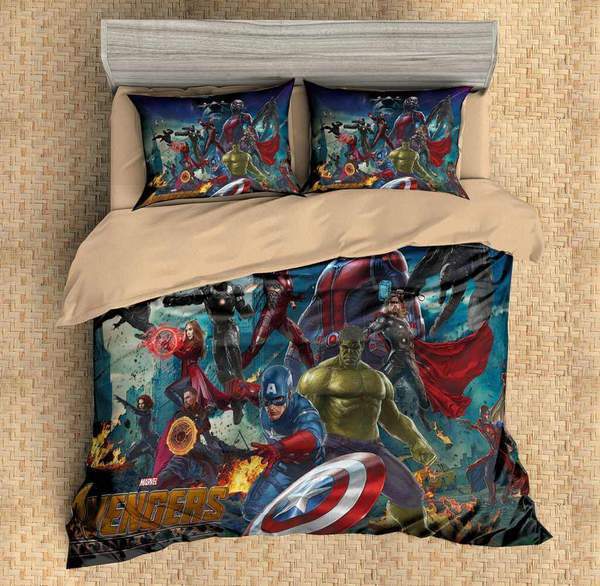 3D Customize Avengers Infinity War 3D Customized Duvet Cover Bedding Set
