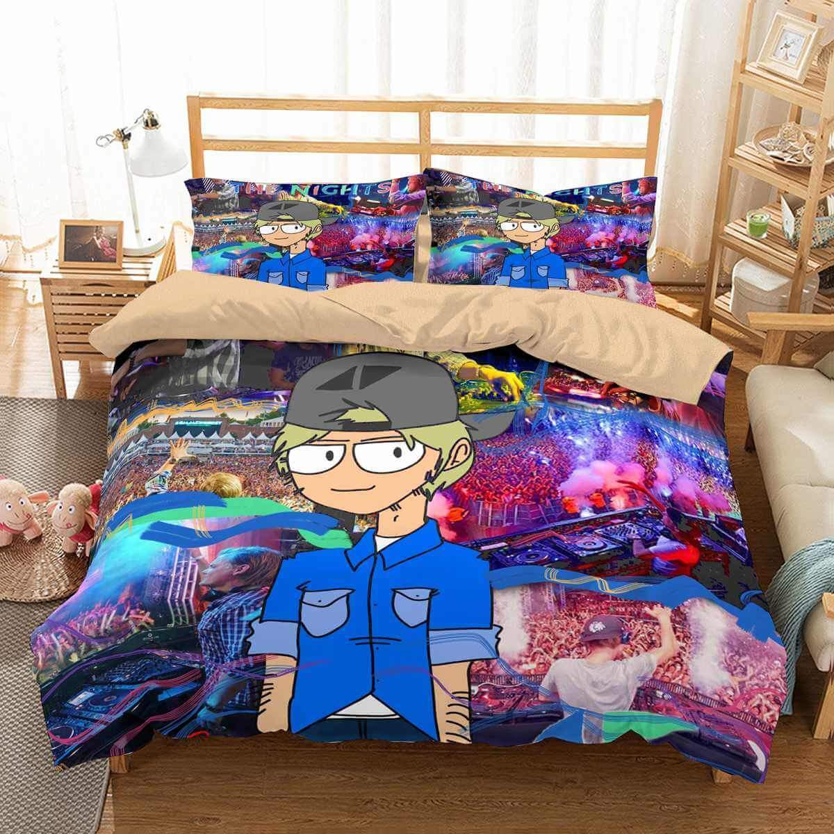 3D Customize Avicii The Nights Customized Duvet Cover Bedding Set