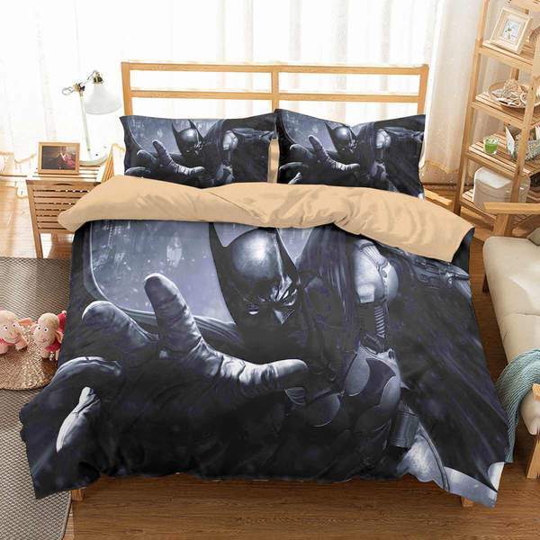 3D Customize Bat Man 3D Customized Duvet Cover Bedding Set