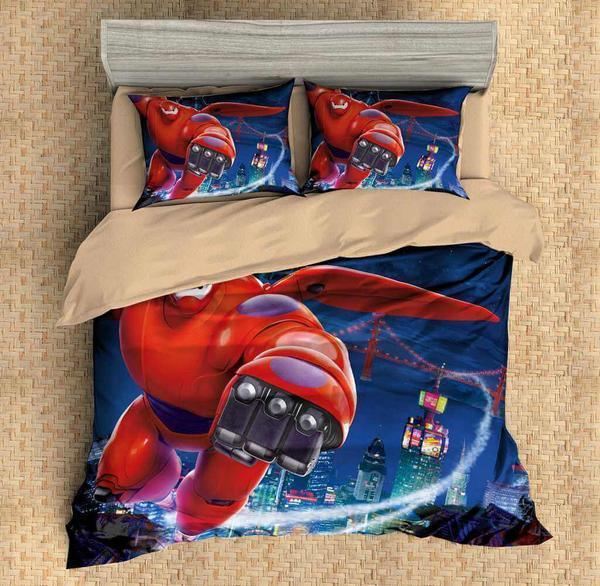 3D Customize Big Hero 3D Customized Duvet Cover Bedding Set