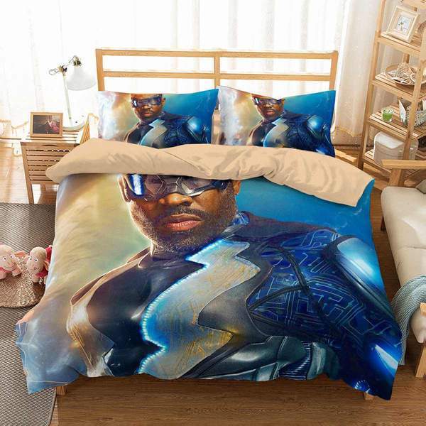 3D Customize Black Lightning 3D Customized Duvet Cover Bedding Set