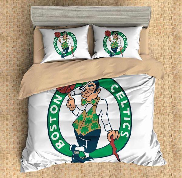 3D Customize Boston Celtics 3D Customized Duvet Cover Bedding Set