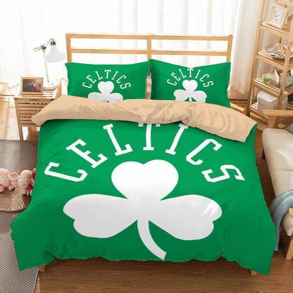 3D Customize Boston Celtics 3D Customized Duvet Cover Bedding Set