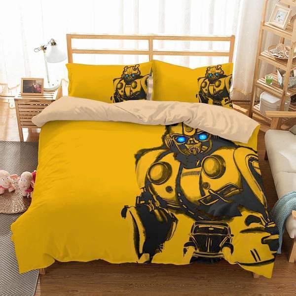 3D Customize Bumblebee 3D Customized Duvet Cover Bedding Set