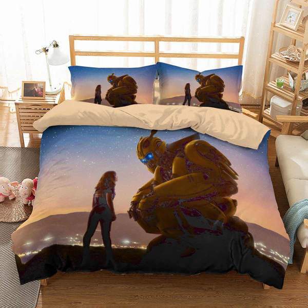 3D Customize Bumblebee 3D Customized Duvet Cover Bedding Set
