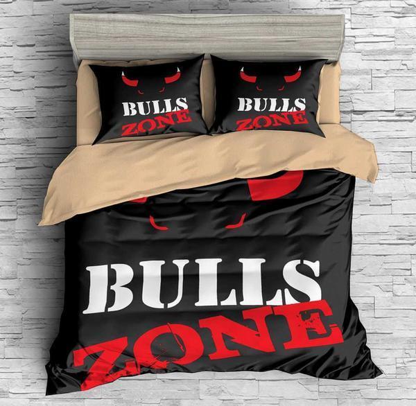 3D Customize Chicago Bulls 3D Customized Duvet Cover Bedding Set