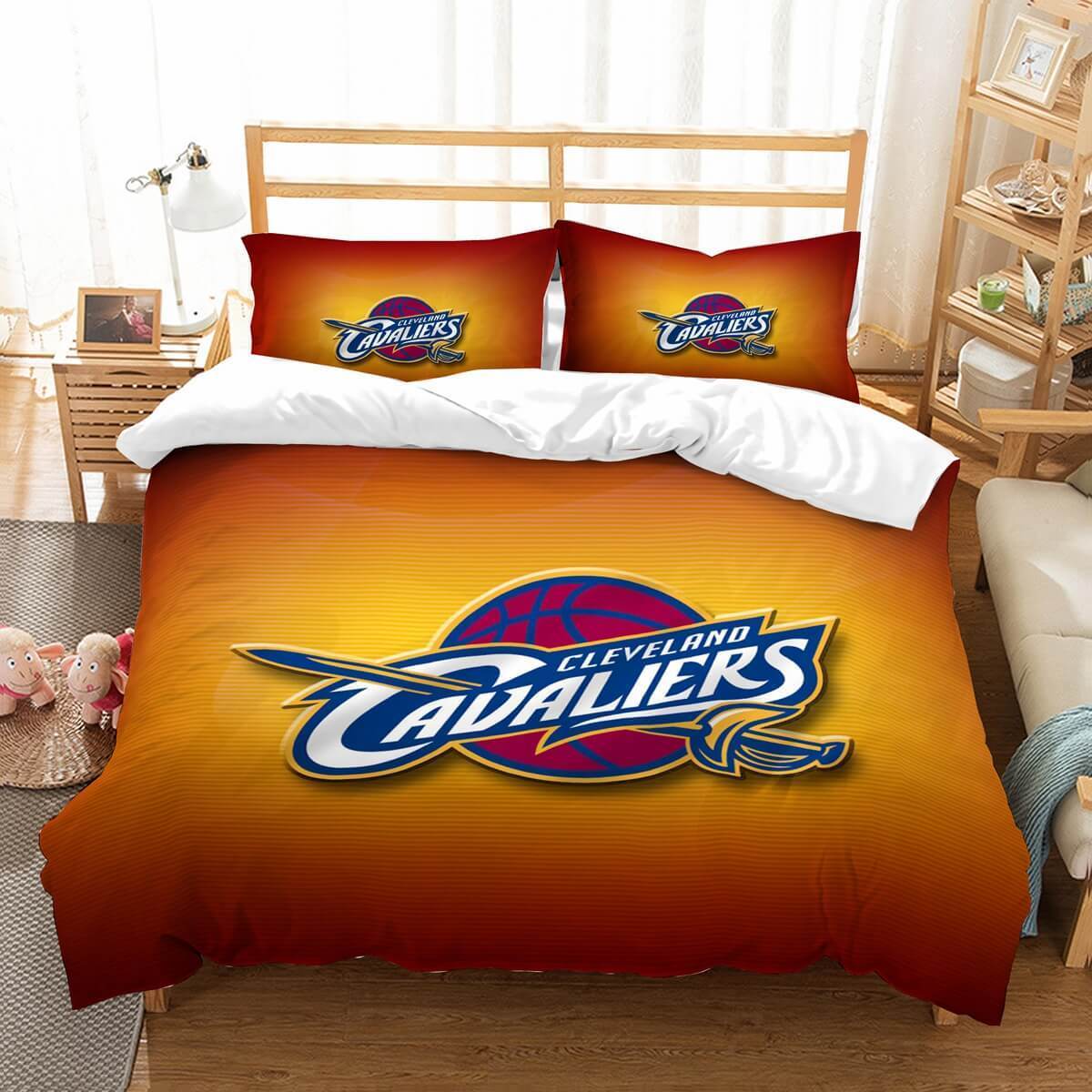3D Customize Cleveland Cavaliers Et Et Bed 3D Customized Duvet Cover Bedding Set