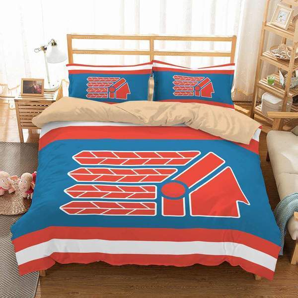 3D Customize Cleveland Indians 3D Customized Duvet Cover Bedding Set
